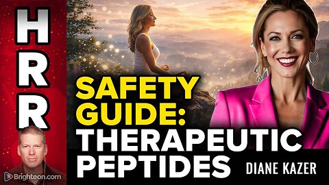 The SAFETY Guide to Therapeutic Peptides with Diane Kazer and Mike Adams