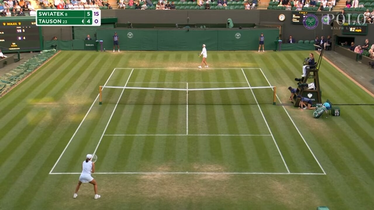 Flying into the Quarter-Final | Iga Świątek vs Clara Tauson | Highlights | Wimbledon 2025