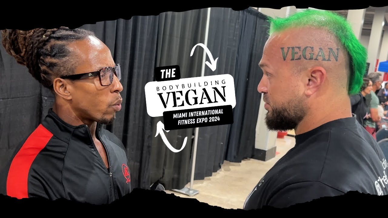 John Thomas Promotes Vegan Fitness at Miami International Fitness Expo