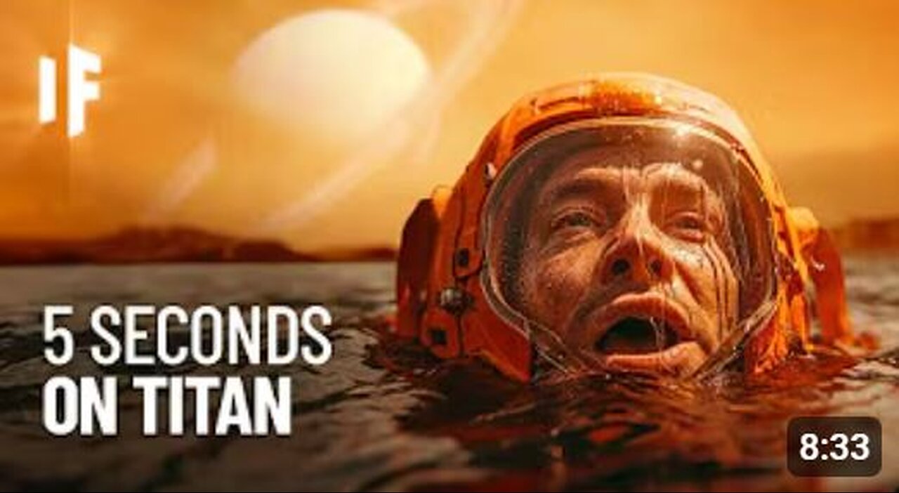 What If You Swam in Titan's Lakes for 5 Seconds? | The Shocking Truth About Saturn's Moon!