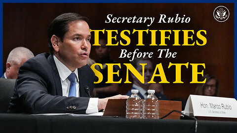Secretary Rubio testifies before the Senate Committee