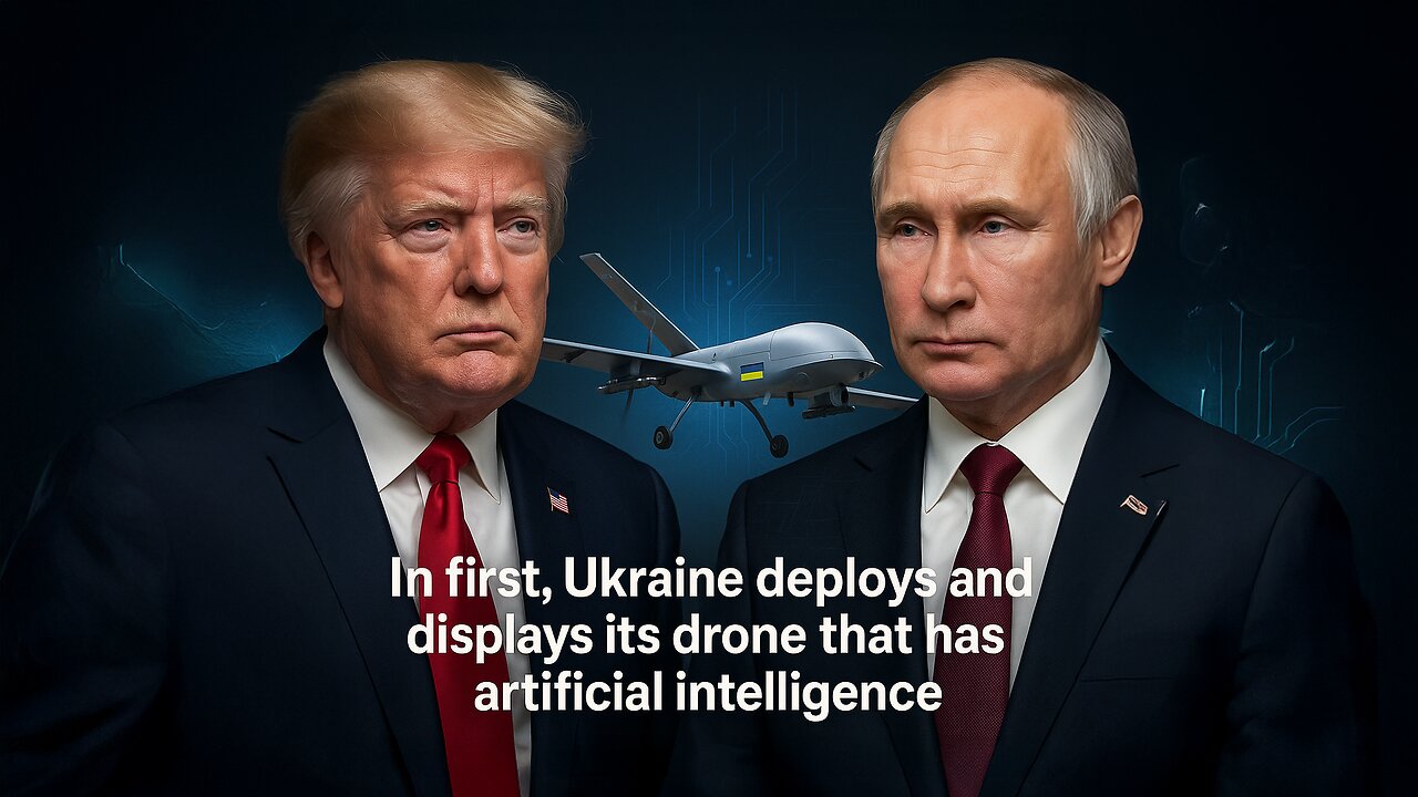 In first, Ukraine deploys and displays its drone that has artificial intelligence