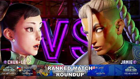 Kuya Kalbo SF6 Ranked Match Roundup. Chun Li Master Rank [Hori Fight Stick]