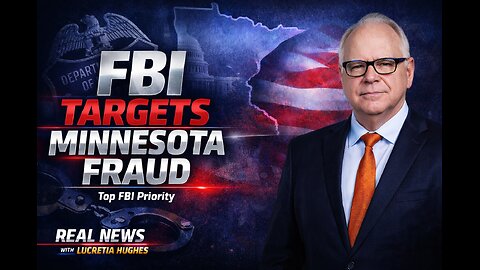 Minnesota Fraud And More... Real News with Lucretia Hughes.