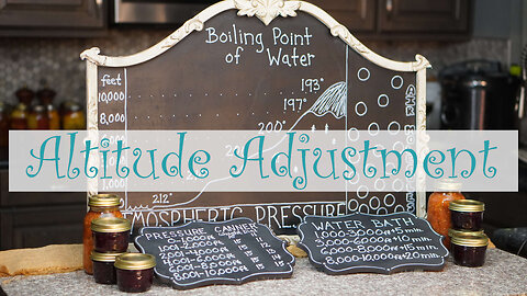 How Altitude Affects Canning Processing