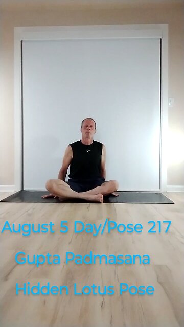 Gupta Padmasana / Hidden Lotus Pose