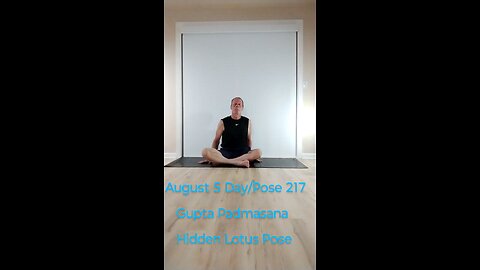 Gupta Padmasana / Hidden Lotus Pose