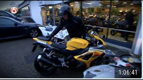 Peter r de vries,, oplichters op strooptocht gele Suzuki motor