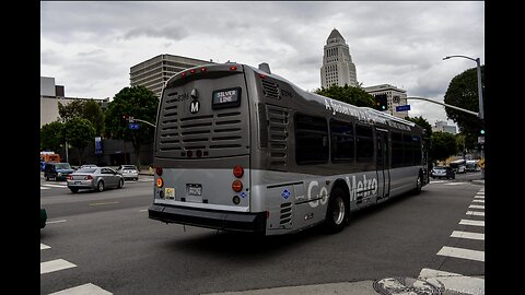 Los Angeles Metro NABI CompoBus Metro 45C CNG (Model 45CLFW.05) #8396