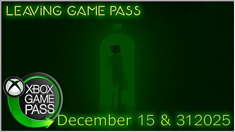 Coming to Xbox Game Pass for December 2025