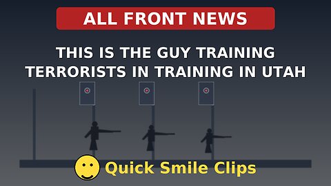 This is the guy training Transgenders to shoot people in UTAH - WTF?