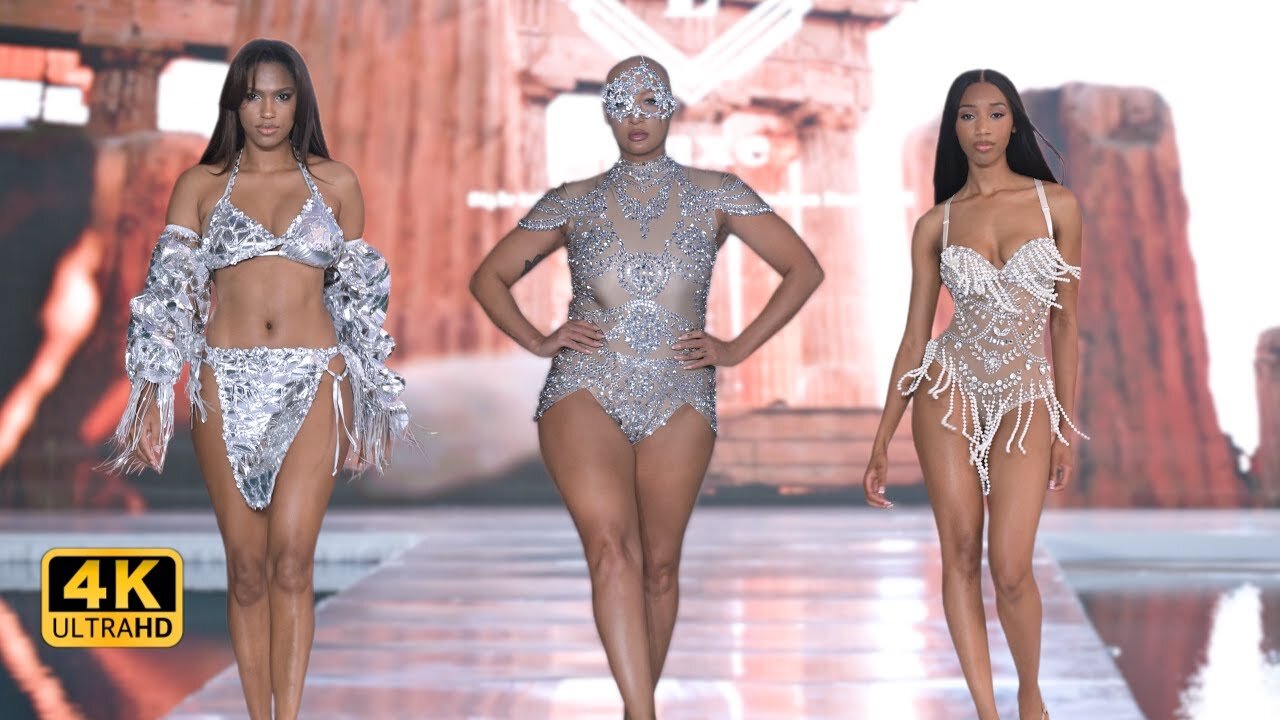 4K 60P] Luxe Living Fashions Swimwear Full Show | Miami swim week 2025 | Art Hearts Fashion