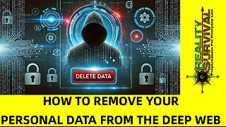 How to Remove Your Personal Data From The Deep Web For Good!