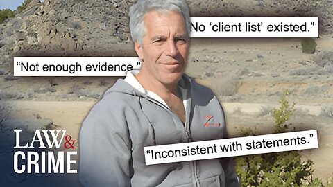 FBI Drops Bombshell on Epstein 'Trafficking' Network