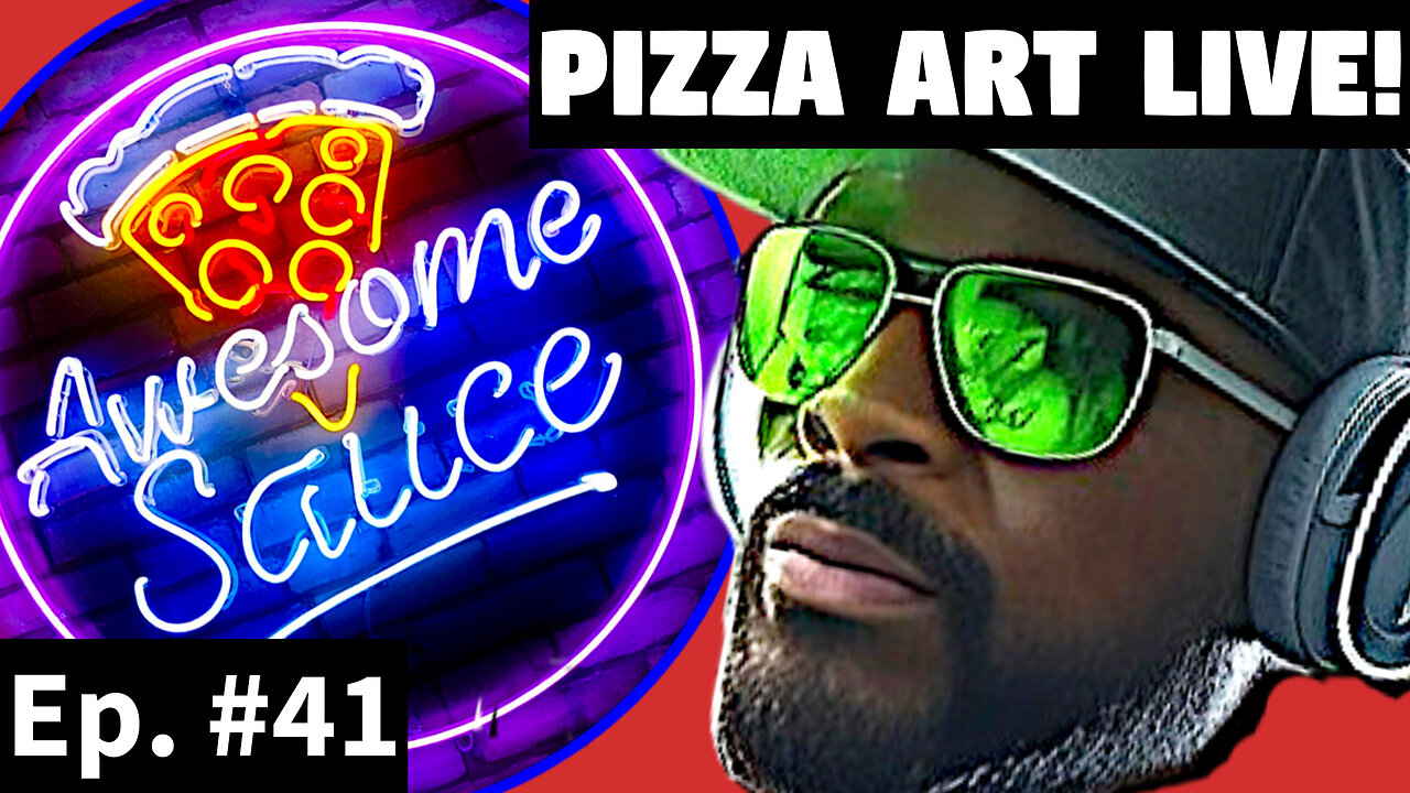 Awesome Sauce PIZZA ART LIVE Ep. #41: Fragniac!