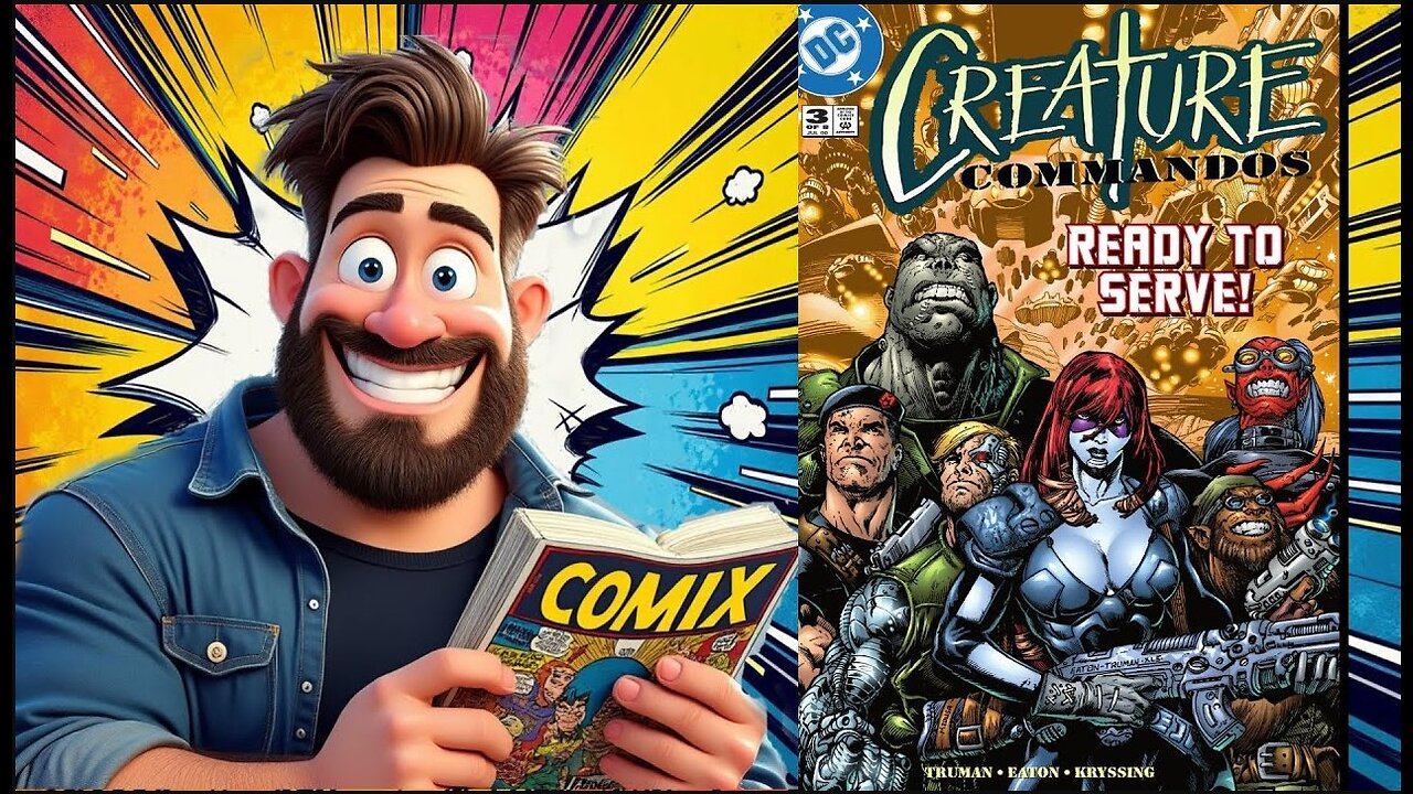 Comix Read-a-Long: Creature Commandos #3