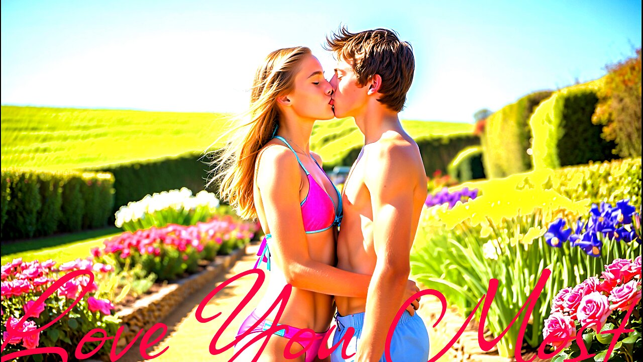 ELECTRONIC MUSIC. Song: I Love You Most.