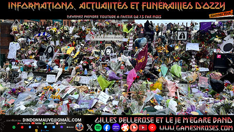 INFORMATIONS, ACTUALITÉS ET FUNÉRAILLES D'OZZY