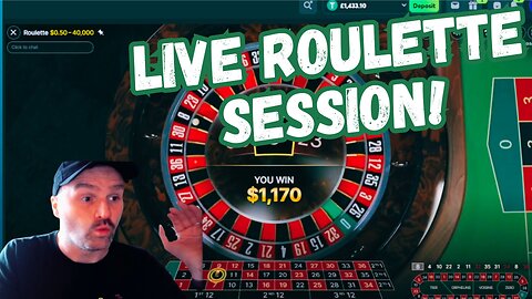 New Video! BIG Roulette Session!