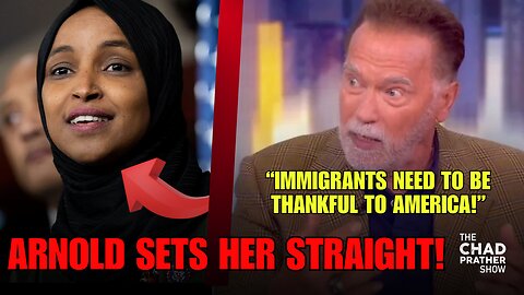 Ilhan Omar Says America Is One Of The "Worst Countries" - Arnold Schwarzenegger SHUTS HER DOWN!