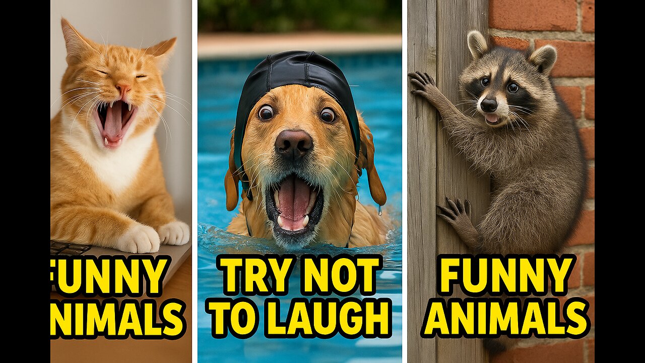 "These Animals Deserve an Oscar 🎠| Funniest Pet Reactions!"