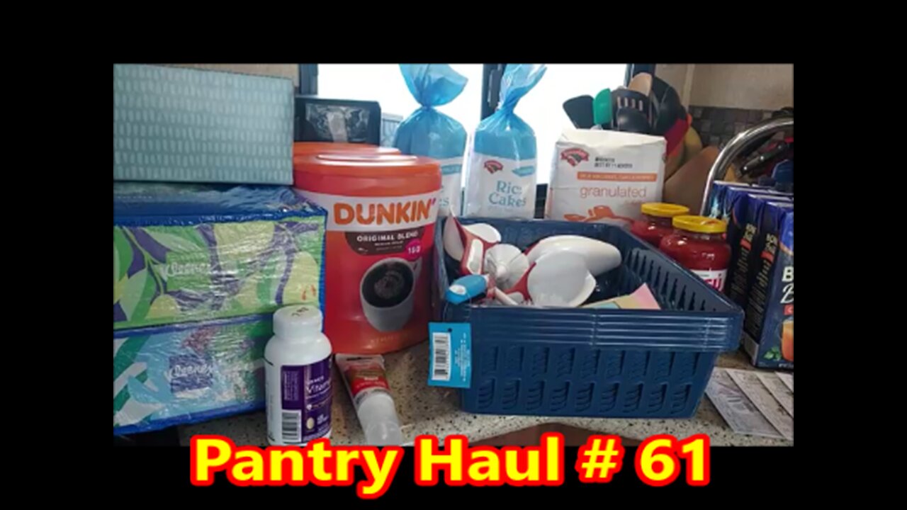 Pantry Haul #61 | Tariff Concerns | Topping Off Certain Items in Our Pantry