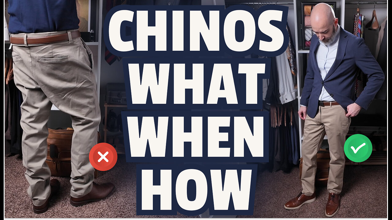 WHAT ARE CHINOS? 🤵♂️🔥