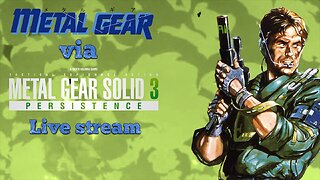 Metal Gear (MSX) via MGS3: Persistance (PS2) part 1