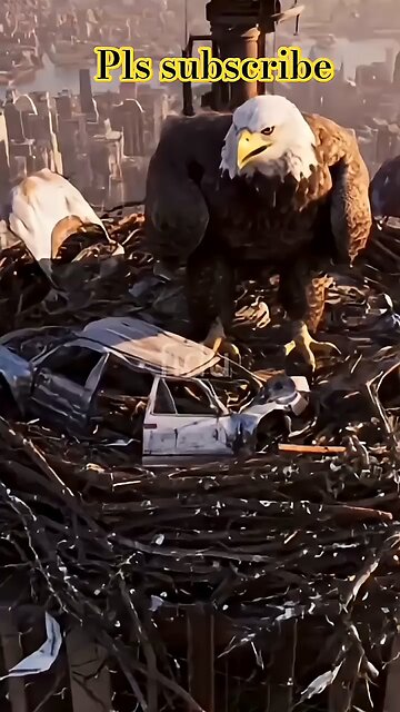 EAGLE CAUGHT Snatching Helicopters Through Its Own Eye