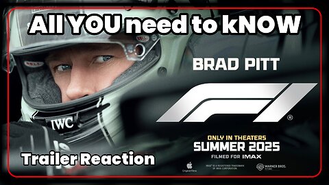 F1 Movie Starring Brad Pitt | ALL you need to know!