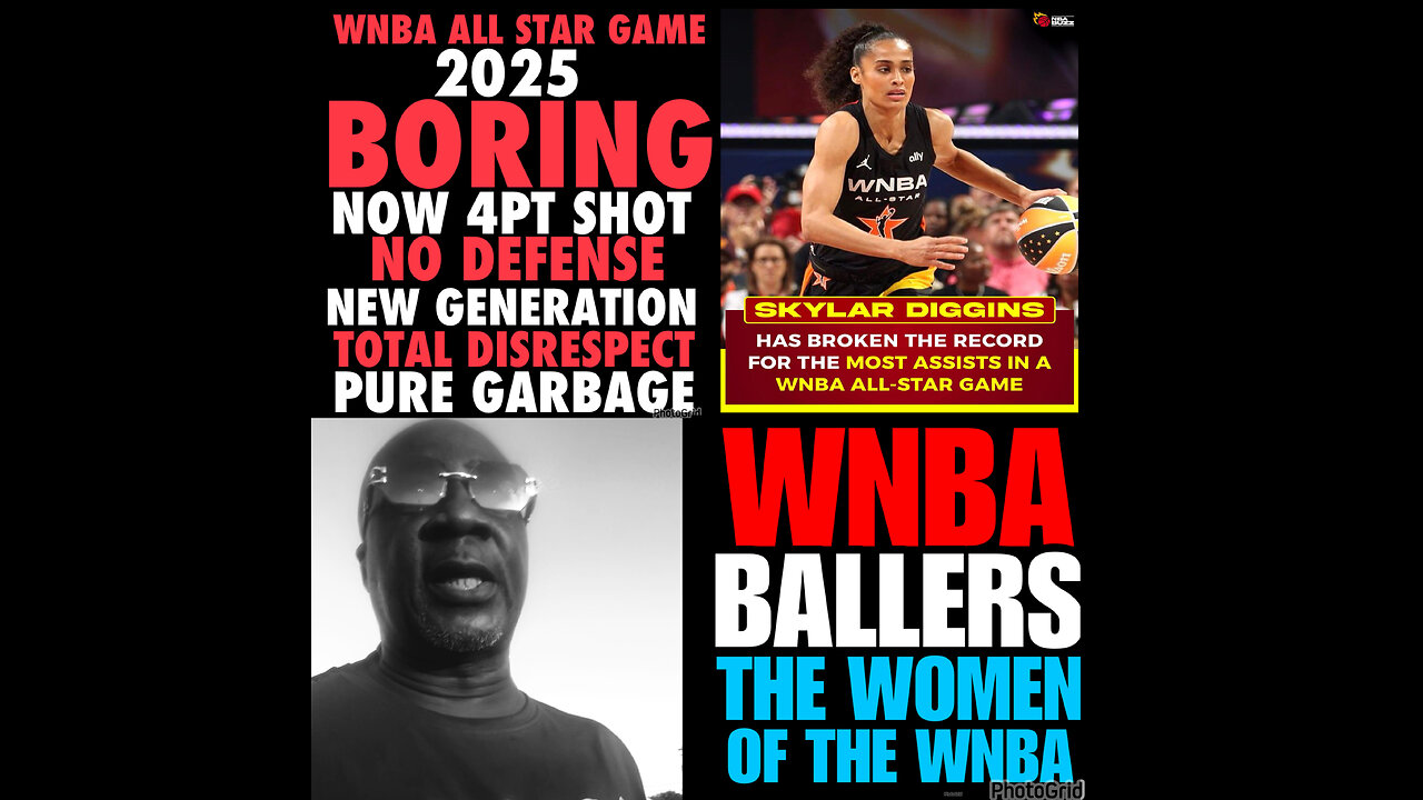 RBS #120 WNBA ALL STAR GAME WAS PURE TRASH, BUT ENTERTAINING