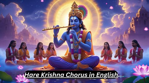 Hare Krishna Chorus | Spiritual Chanting | Meditative Devotional Song