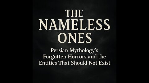 The Nameless Ones: Persian Mythology’s Forgotten Horrors and the Entities That Should Not Exist”