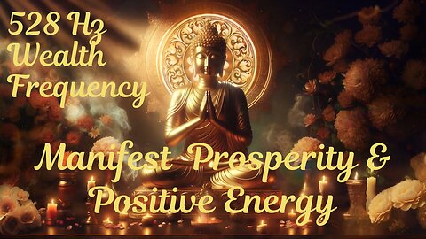 528 Hz Wealth Frequency | Manifest Prosperity & Positive Energy