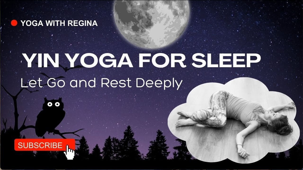 Yin Yoga for deep sleep: 12- minute Practice