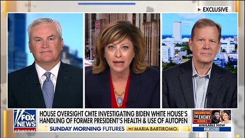 Rep James Comer: We'll Investigate But We Need DOJ To Seek Accountability