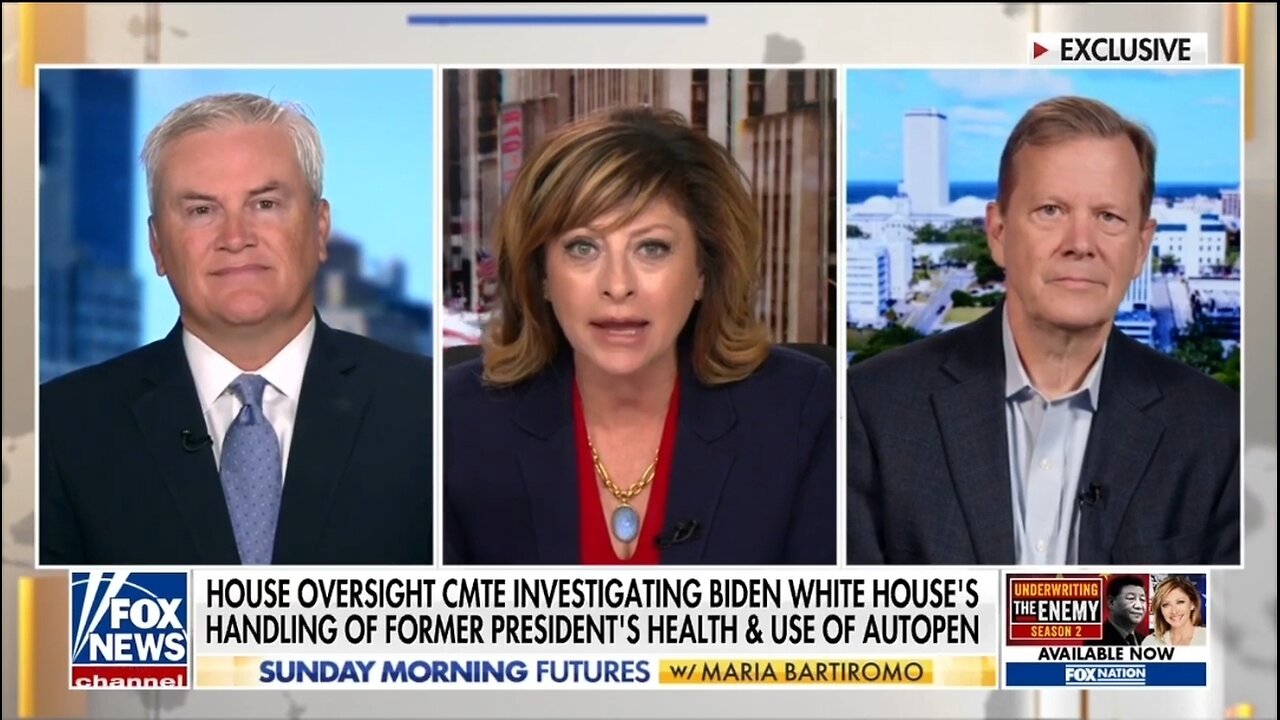 Rep James Comer: Well Investigate But We Need DOJ To Seek Accountability