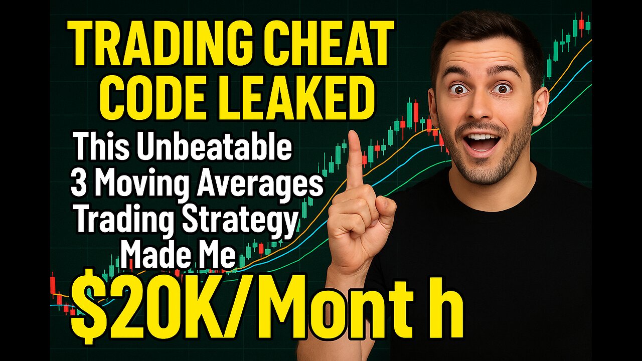 TRADING CHEAT CODE LEAKED: This Unbeatable 3 Moving Averages Trading Strategy Made Me $20,000/Month
