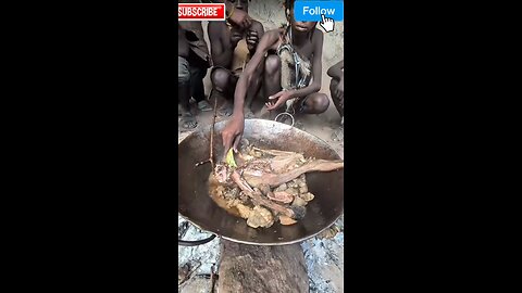 Africans eat meat