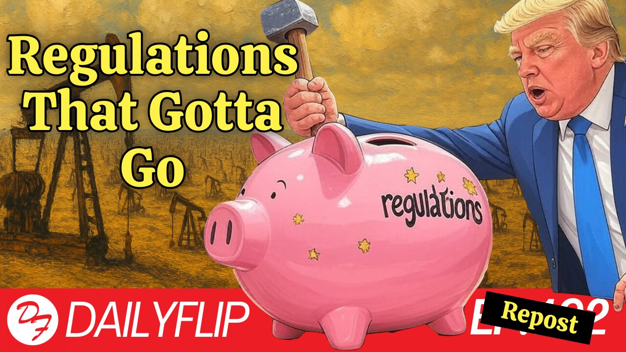 Gut These Regulations...NOW - DailyFlip Podcast Repost - 4/4/25