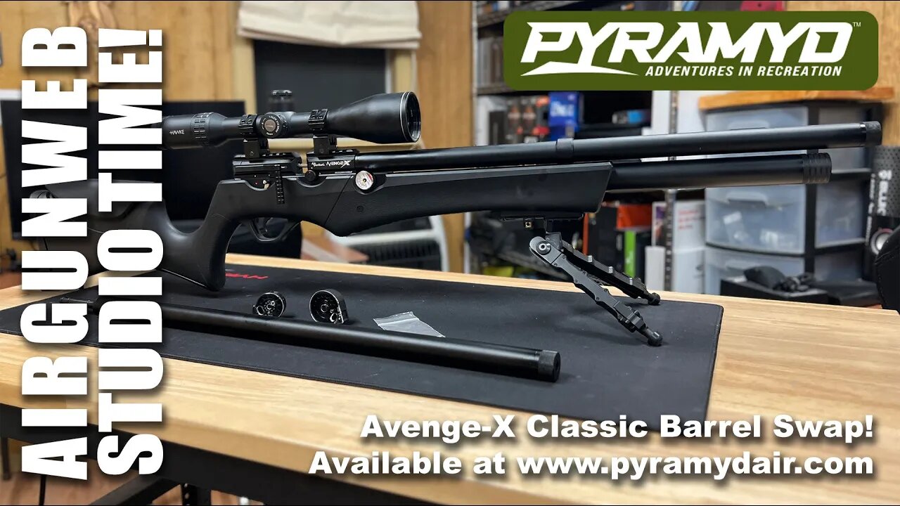 Avenge-X Classic Caliber Swap - Barrel conversion to .22 Caliber. Time to Switch from .177 to .22!