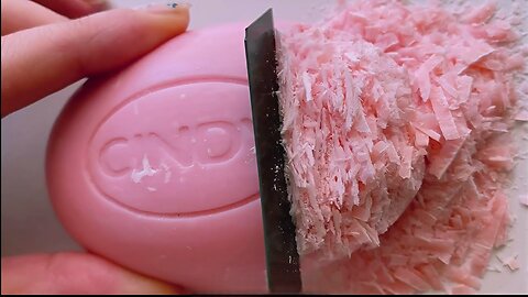 Cutting Very Dry Old Soap – Satisfying Soap Carving & Soap Cubes ASMR