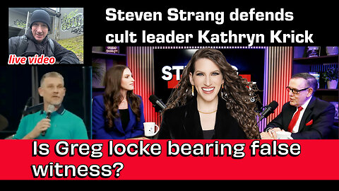 Daystar's Cult leader Kathryn Krick & Steven Strang's latest. Is Greg Locke bearing false witness?