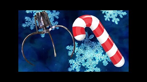 CANDY CANE CLAW MACHINE!?!