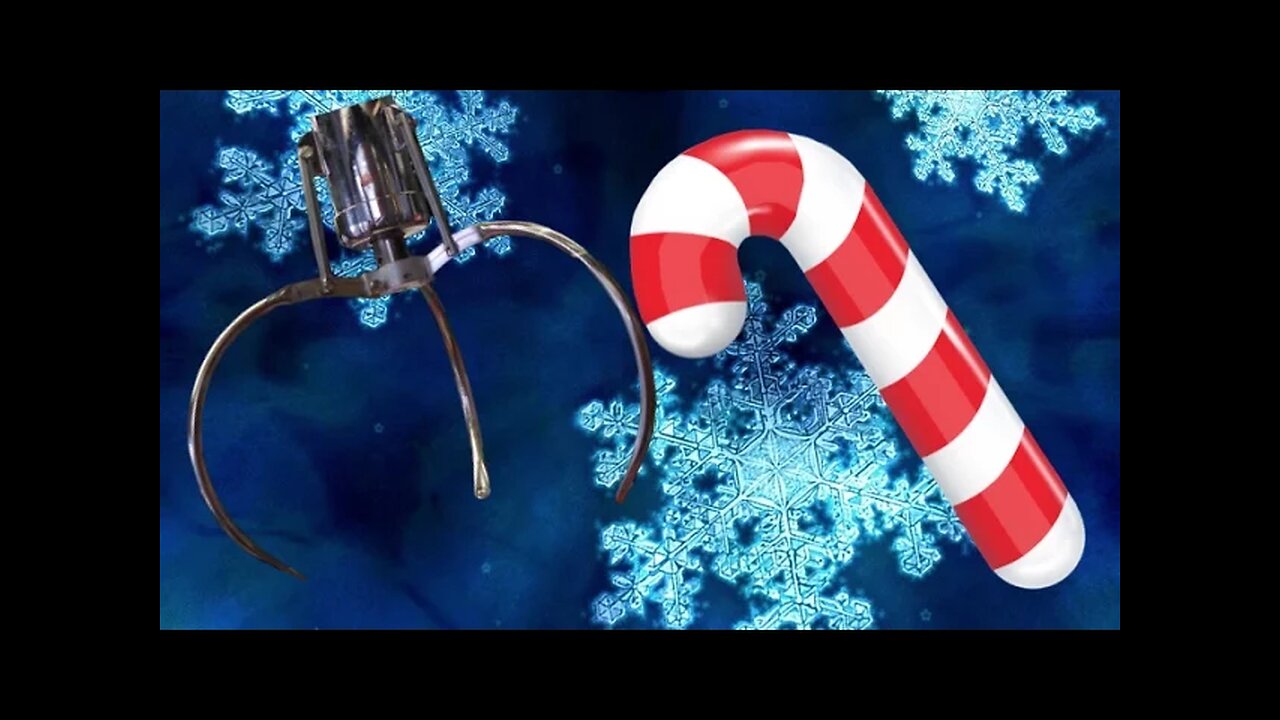 CANDY CANE CLAW MACHINE!?!