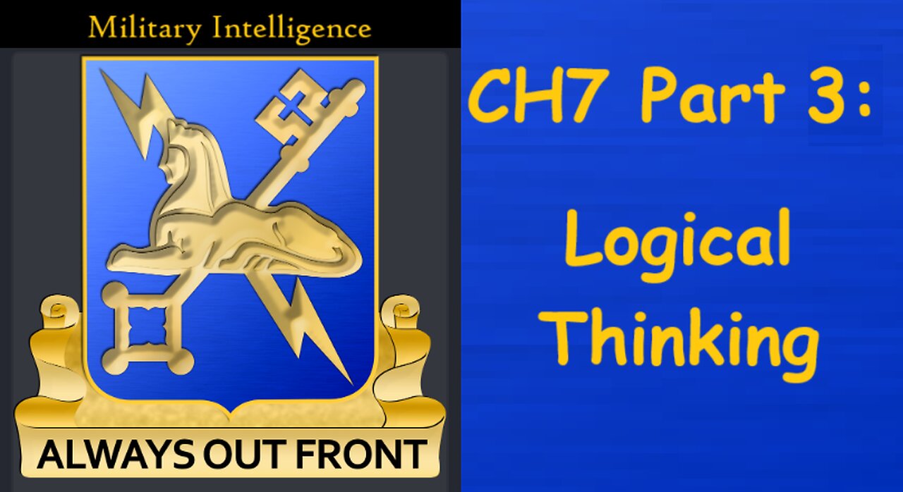 How I Found Thoth's Spaceship / CH7 Part 3: Logical Thinking