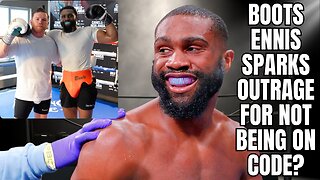 What Code Did Boots Ennis Go Against for Canelo vs Crawford Fight?