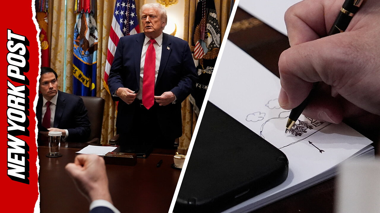 Doodling and fist pumps: AP photographer reveals what happened inside Trumps two-hour cabinet meeting