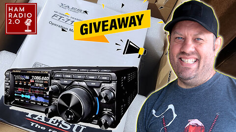 Tonight We Are Giving Away a NEW Yaesu FT-710 HF Radio!