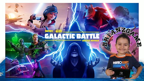 Please join BrianZGame as he plays the star wars season on Fortnite